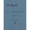 Well-Tempered Clavier Bwv 846-869, Part I BACH JOHANN SEBASTIAN