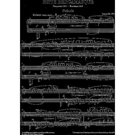 Suite Bergamasque DEBUSSY CLAUDE