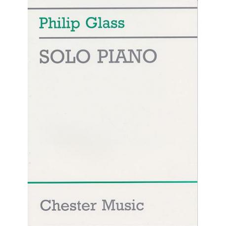 Solo Piano GLASS PHILIPP