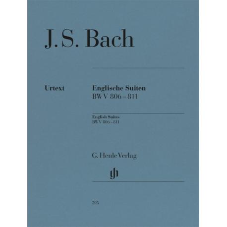 Suites anglaises BWV 806-811 BACH JOHANN SEBASTIAN