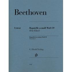 Bagatelle A-Moll Woo 59 BEETHOVEN LUDWIG VAN