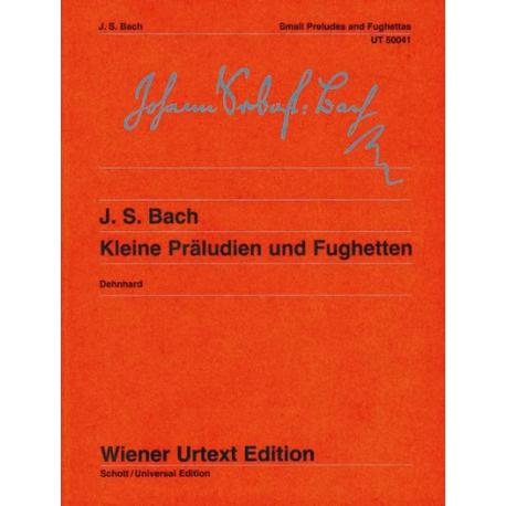 Small Preludes And Fughettas BACH JOHANN SEBASTIAN