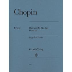 Barcarolle Fa Dièse Majeur Op. 60 CHOPIN FREDERIC