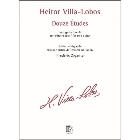 12 Etudes VILLA-LOBOS HEITOR