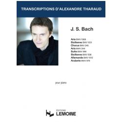 Transcriptions BACH JOHANN SEBASTIAN / THARAUD ALEXANDRE (ARR.)