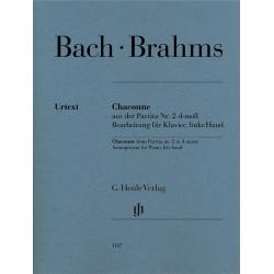 Chaconne De La Partita No 2 En Ré Mineur, Transcription Pour Piano, Main Gauche BACH JOHANN SEBASTIAN (TR.BRAHMS JOHANNES)