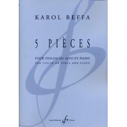 5 Pieces BEFFA KAROL