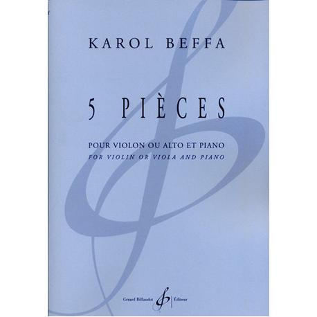 5 Pieces BEFFA KAROL