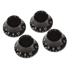 GIBSON PRHK-010 - LOT DE 4 BOUTONS TOP HAT BLACK