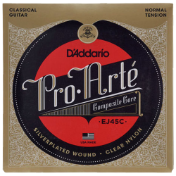 D'Addario - Cordes composites pour guitare classique Pro-Arte EJ45C Tension Normale