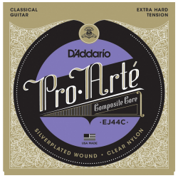 D'Addario Cordes composites pour guitare classique Pro-Arte EJ44C, Tension Extra Forte