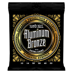 ERNIE BALL 2570 - ALUMINIUM BRONZE EXTRA LIGHT 10-50