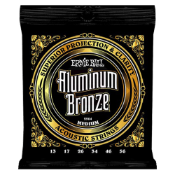 ERNIE BALL 2564 - ALUMINIUM BRONZE MEDIUM 13-56
