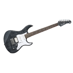 Yamaha - Guitare Electrique Pacifica 212 Noir Translucide - GPA212VFMTBL
