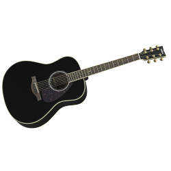 Yamaha - Guitare Folk LL6 ARE Black - GLL6BLARE