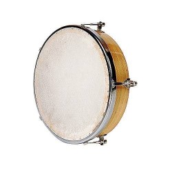 FUZEAU TAMBOURIN PEAU NATURELLE 30 CM
