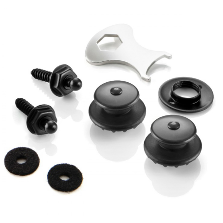 LOXX STRAP LOCKS BLACK CHROME