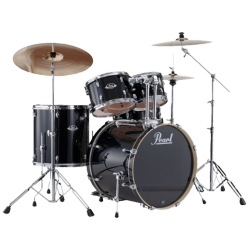Pearl - Batterie Export Fusion 20" 5 fûts - Jet black - PPA EXX705NBR-31