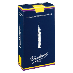 VANDOREN SR2015 - 10 ANCHES SAXOPHONE SOPRANO TRADITIONNELLE SIB 1.5
