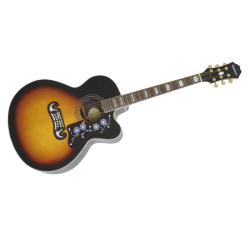 EPIPHONE J-200 EC STUDIO - VINTAGE SUNBURST