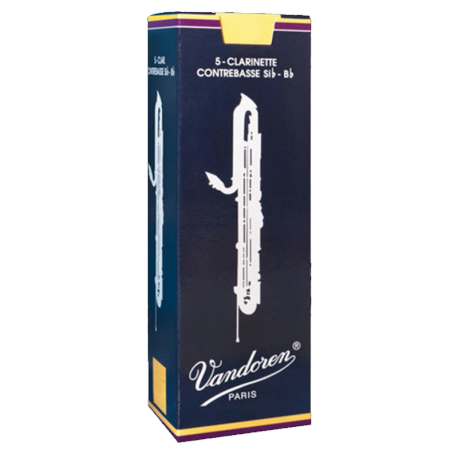 VANDOREN CR153 - 5 ANCHES CLARINETTE CONTREBASSE TRADITIONNELLE SIB 3
