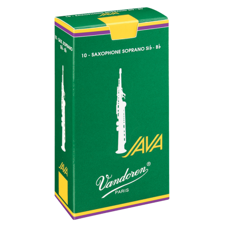 VANDOREN SR3025 - 10 ANCHES SAXOPHONE SOPRANO JAVA SIB 2.5